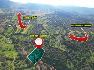TAVAKLIDA SATILIK 1240 M2 HOBİ BAHÇESİ