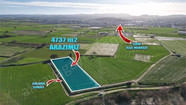 EZİNE SEFERŞAH MAHALLESİNDE 4737 M2 FIRSAT ARAZİ