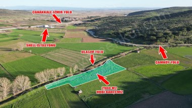 ÇAMKÖY DE SATILIK  SHELL ARKASINDA 2900 M2 HOBİ BAHÇESİ