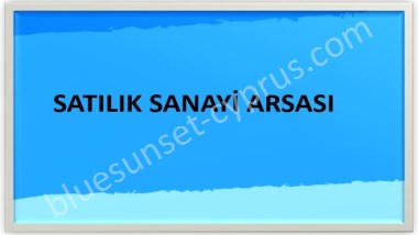 Satılık Sanayi Arsası