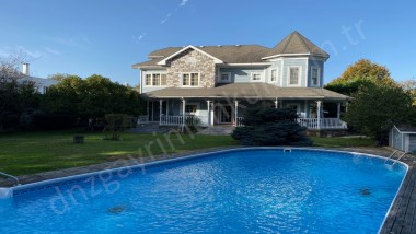 KEMERBURGAZ HAVUZLU MÜSTAKİL VİLLA