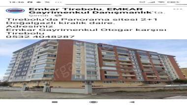 TİREBOLUDA 2+1 DOĞALGAZLI OTOPARKLI KİRALIK SİTE DAİRE 