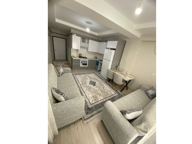 TURGUTLU SATILIK ERGENEKON MAH 1+1 ODA 60M2 OTOPARK ÜSTÜ ÖN CEPHE EŞYALI SIFIR DAİRE 