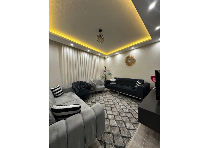 TURGUTLU SATILIK YİĞİTLER MAH 85M2 2+1 ODA DOĞALAZLI BAHÇELİ ZEMİN KAT DAİRE  