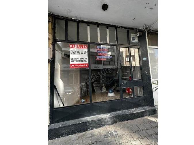 TURGUTLU KİRALIK DÜKKAN İSTİKLAL MAH 30M2 2 BÖLMELİ İÇİNDE WC MEVCUT 