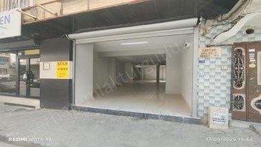 TURGUTLU SATILIK TURAN MAH 120M2 DÜKKAN OTOMATİK PANJUR LAVABO WC VE MUTFAK MEVCUT 