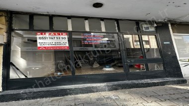 TURGUTLU KİRALIK DÜKKAN İSTİKLAL MAH 30M2 2 BÖLMELİ İÇİNDE WC MEVCUT 