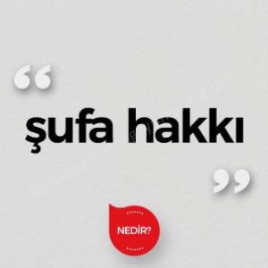 Ön Alım Hakkı (Şufa Hakkı) Hakkında Kapsamlı Bilgiler