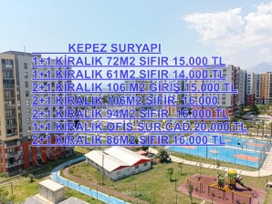 KEPEZ SURYAPI KİRALIK SIFIR DAİRELER