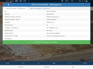 ANTALYA KEPEZ MENDERES SATILIK ARSA