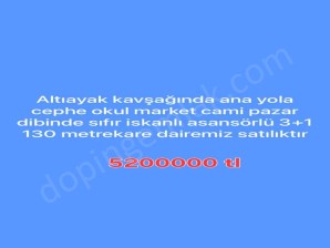 satılık altıayak kavşağı 3+1 