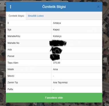 %50 ile kat karşılığı arsa MÜKEMMEL LOKASYON 