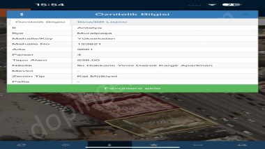 ANTALYA MURATPAŞA YÜKSEKALAN KENTSEL 66+5 DAİRE ARACILI