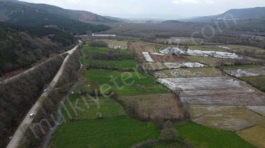 GEYİKLİDE 4 DÖNÜM CEVİZLİK YOL, SU VAR