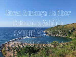 MUDANYA TRİLYEHALİLBEY KETENDERE,DE ACİL SATILIK 132m2 HİSSETAPULU KÖŞE ARSA