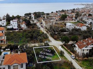 BURSA GEMLİK KURŞUNLUDA SATILIK 713 M2 VİLLA İMARLI KÖŞE ARSA