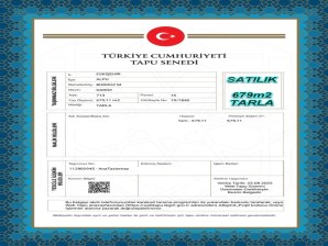 ESKİŞEHİR ALPU BÜĞDÜZ MAH.DE FIRSAT SATILIK 679m2 TARLA
