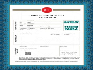 ESKİŞEHİR ALPU BÜĞDÜZ MAH.DE FIRSAT SATILIK 1148m2 TARLA