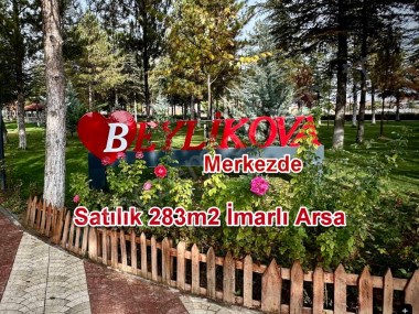 Eskişehir Beylikova merkezde satılık 2,5 kat  %40 imarlı 283m2  arsa...