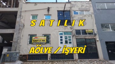 YILDIRIM DUAÇINAR VİŞNE TİCARET BÖLGESİNDE SATILIK 3 KATLI 400m2 ATÖLYEİŞYERİ