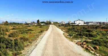 0.60 İmarlı Antalya Karaçalı, 1010 m2 Satılık Konut Arsası (19)