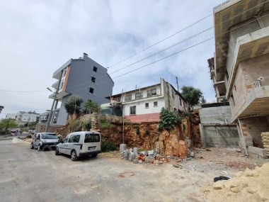 32) Antalya Kepez Kütükçü İşyeri + Ev İmarlı, Satılık 624 m2 Arsa