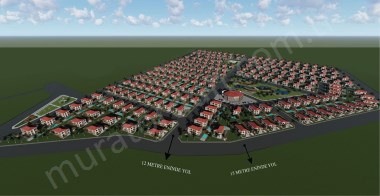 37) 600 Adet Konut Projeli Antalya Aksu, Satılık Villa Arsası