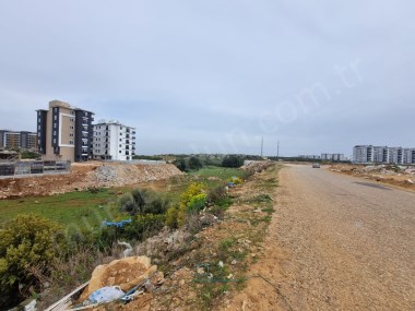 0.80 İmarlı Antalya Çankaya, 1010 m2 Satılık İş Konut Arsası (55)