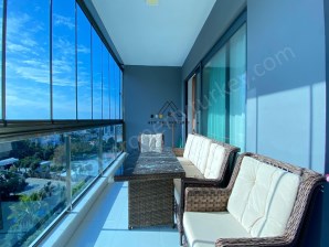 MEERWEITBLICK IN EINER LUXURIÖSEN WOHNANLAGE! 3 ZIMMER WOHNUNG IN KARGICAK/ALANYA