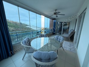ALANYAKARGICAKTA DOĞA VE DENİZ MANZARALI, PANORAMİK KÖŞE DAİRE – MODERN VE GENİŞ