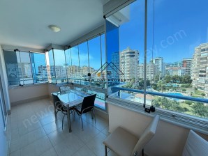 EXTREM GÜNSTIG & STRANDNAH – NUR 450 M ENTFERNT! BALKON MIT OFFENEM AUSBLICK IN MAHMUTLAR/ALANYA
