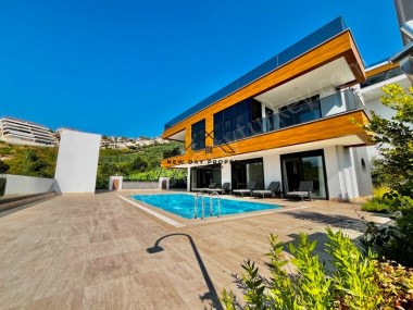 EXKLUSIVE LUXUSVILLA IN KARGICAK/ALANYA UNTER 1 MIO. – PANORAMABLICK & HIGH-END-AUSSTATTUNG