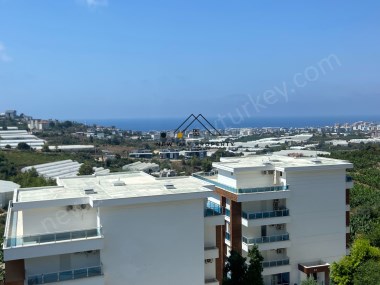 PANORAMA-TRAUM IN ALANYA/KARGICAK – 180 m², MEERBLICK & 5* RESORT-ANLAGE