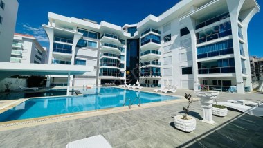 NUR 100 METER ZUM STRAND – VOLL AUSGESTATTETE 4-ZIMMER-MAISONETTEWOHNUNG IN KESTEL/ALANYA 