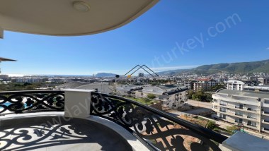 SELTENE GELEGENHEIT IN ALANYA - PANORAMABLICK INKLUSIVE! STILVOLLE WOHNUNG IM ŞEN PALACE KOMPLEX