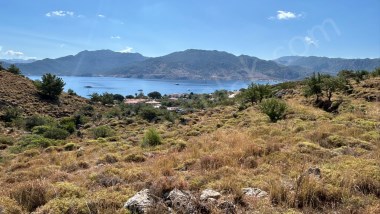 Marmaris Lider Emlak selimiyeden deniz manzaralı imarlı satılık tarla 