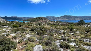 Lider Emlak Selimiye den si limanda denize manzaralı satilik tarla 