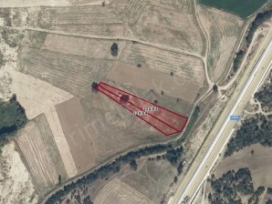 DERBENT KÖYÜNDE ANA YOLA YAKIN KONUMDA 3.750 M2 SATILIK TARLA