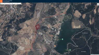 GÖĞEM GÖLETİ YAKININDA 18 DÖNÜM YERLEŞİM YAKINI SATILIK TARLA