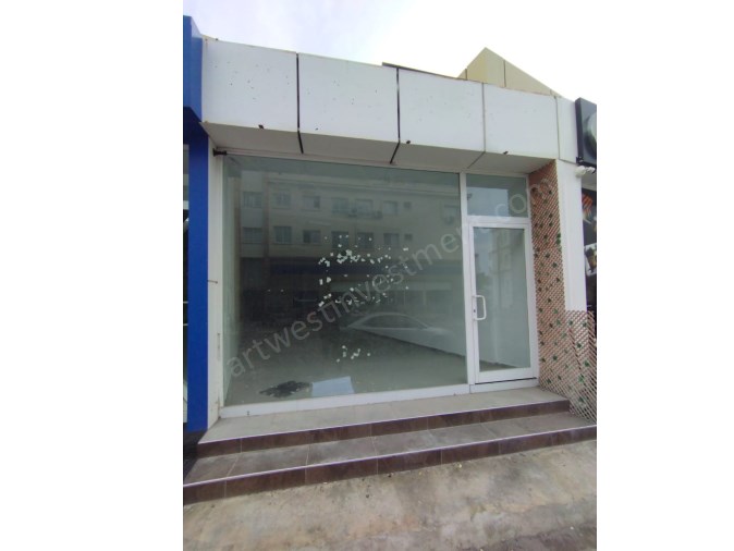 GİRNEMERKEZDE KİRALIK DÜKKAN  SHOP FOR RENT IN KYRENIACENTER