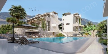 GAZİMAĞUSA  TATLISUDA SATILIK PROJEDEN 1+1, 2+1 LÜKS DAİRELER 1+1, 2+1 LUXURY FLATS FROM THE PROJ