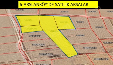 GAZİMAĞUSAARSLANKÖY DE   SATILIK ARAZİ LAND FOR SALE IN FAMAGUSTAARSLANKÖY