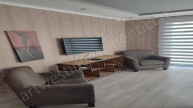 GİRNE MRK.DE KİRALIK  3+1 LÜKS DAİRE3+1 LUXURY FLAT FOR RENT IN KYRENIAMRK.