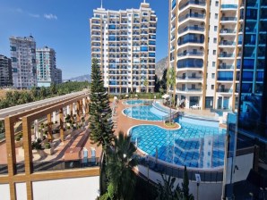 1+0  MAHMUTLAR MAHALLESİN DE KIRALI DAİRE AZURA PARK REZİDANCE