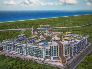  Azura World, Antalya sahilindeki en lüks ve büyük projelerden biridir. Bu konaklama tesisi,