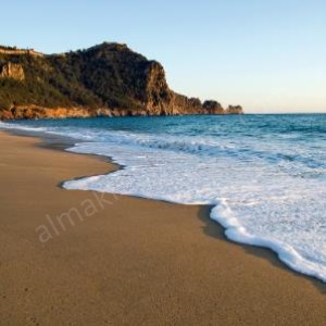 Alanya’da ünlü Kleopatra Plajı