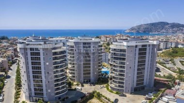 ALANYA DA SATILIK DAİRE İKAMETGAHA İÇİN UYGUN 2+1 FULL EŞYALI  VESTE GARDEN REZDANS
