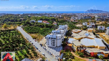 ALANYA OBA DA SATILIK DAİRE OBA GOLDEN REZDANS 3+1 HAVUZLU YENİ BİNA 2025