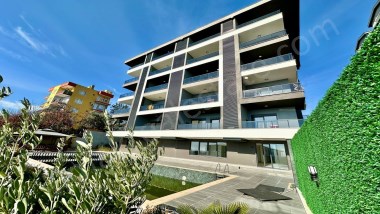 ALANYA CIKCILI DENİZ MANZARALI SATILIK DAİRE 2+1 HAVUZLU YENİ BİNA 2025