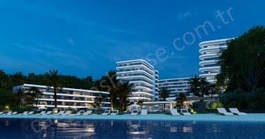 Denize Sıfır Ful Kapanmaz Manzaralı Satılık 1+1 Lux Daire